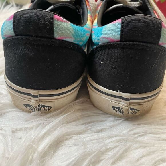 Vans Old Skool Women's Tie-Dye Skate Shoes Size 10 Multicolor Casual - Picture 6 of 9
